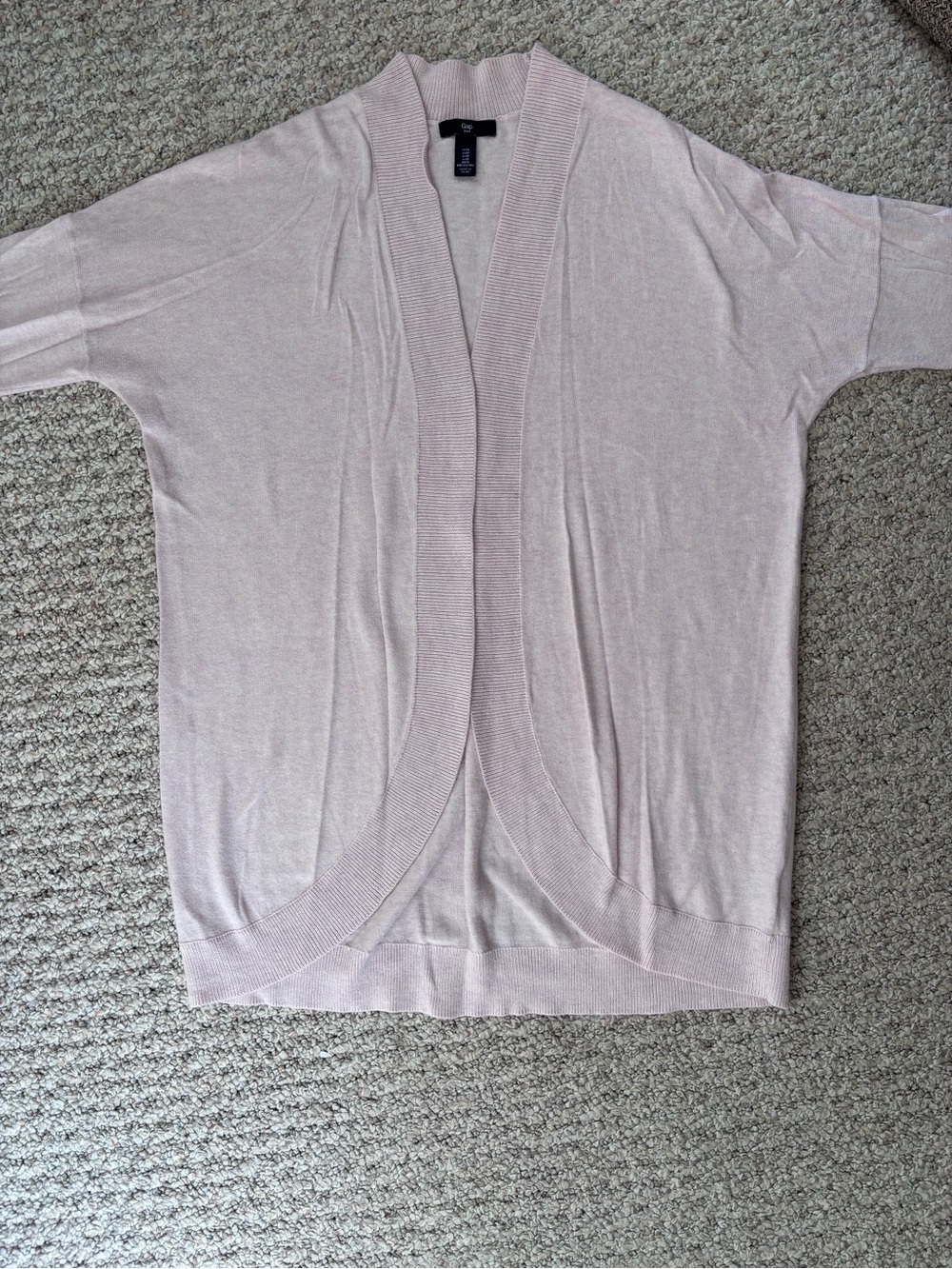 100% Cotton Gap Light Pink Cardigan